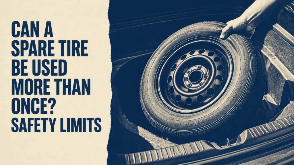 can a spare tire be used more than once