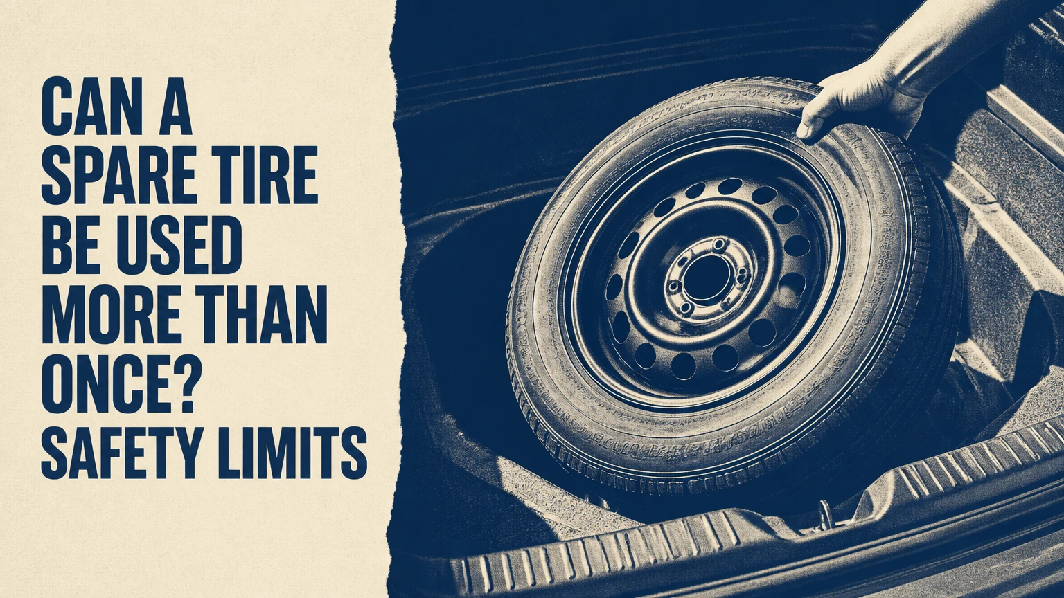 can a spare tire be used more than once