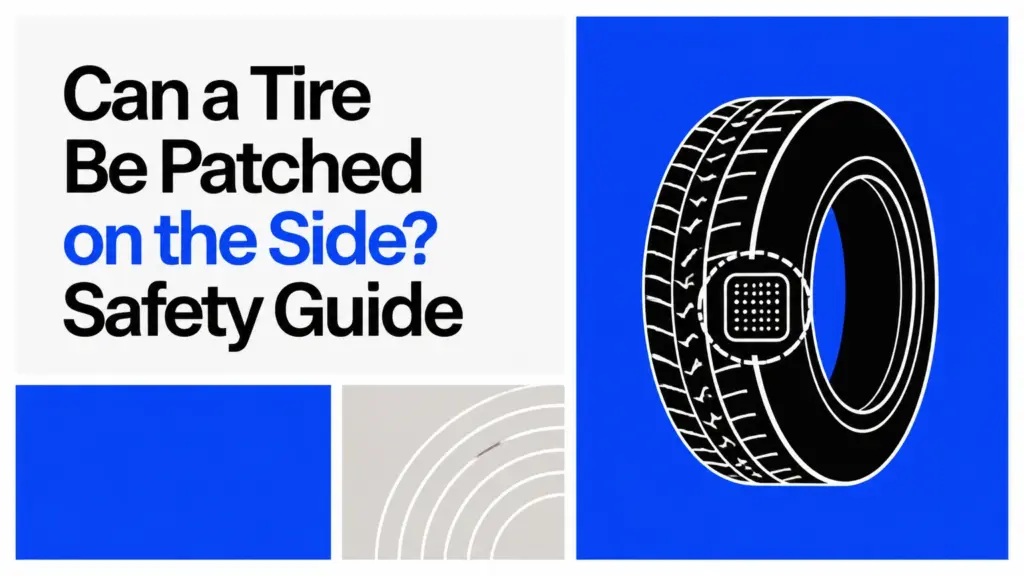 can a tire be patched on the side