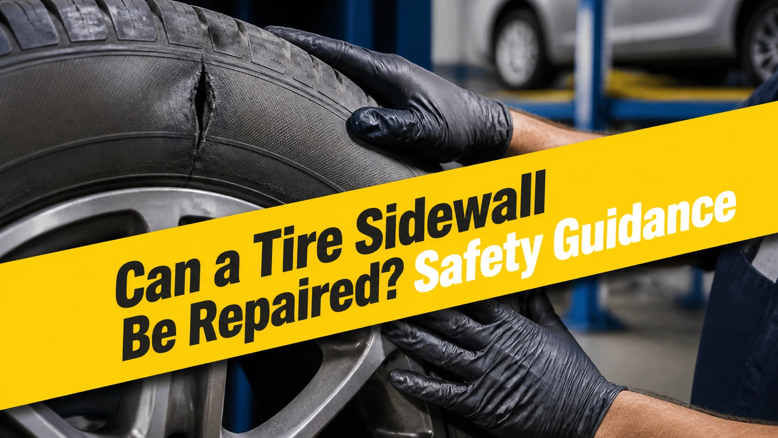 can a tire sidewall be repaired