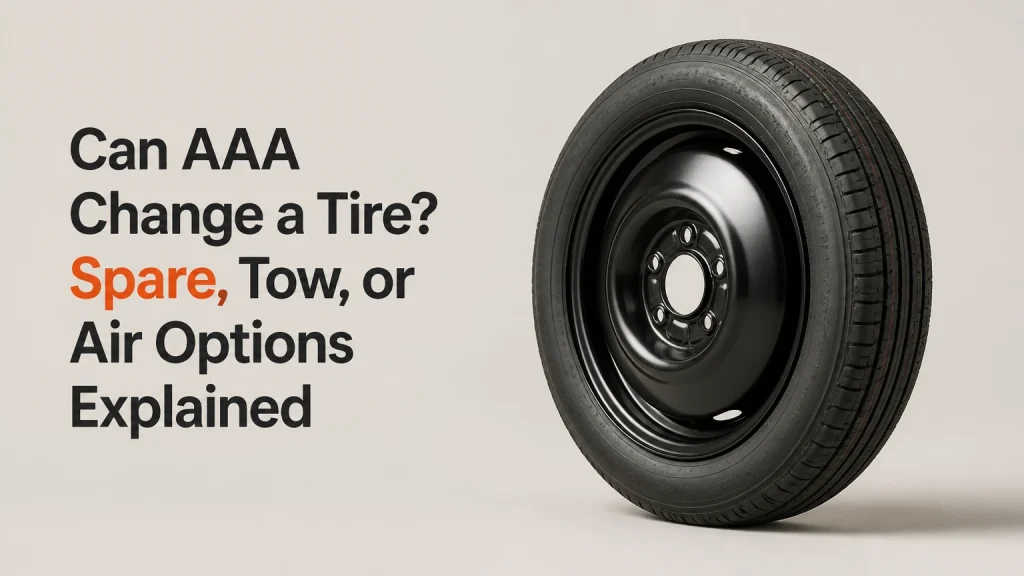 can aaa change a tire