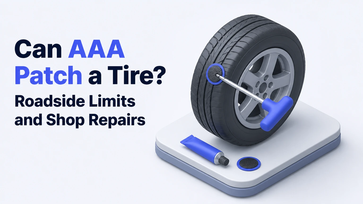 can aaa patch a tire