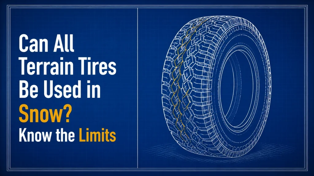 can all terrain tires be used in snow