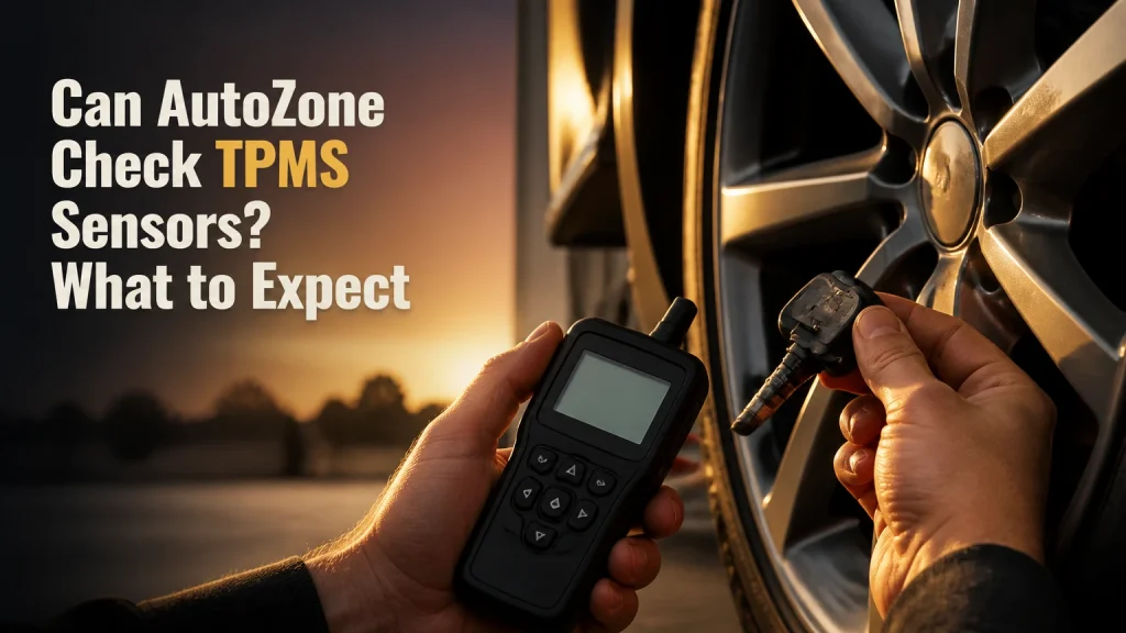 can autozone check tpms sensors