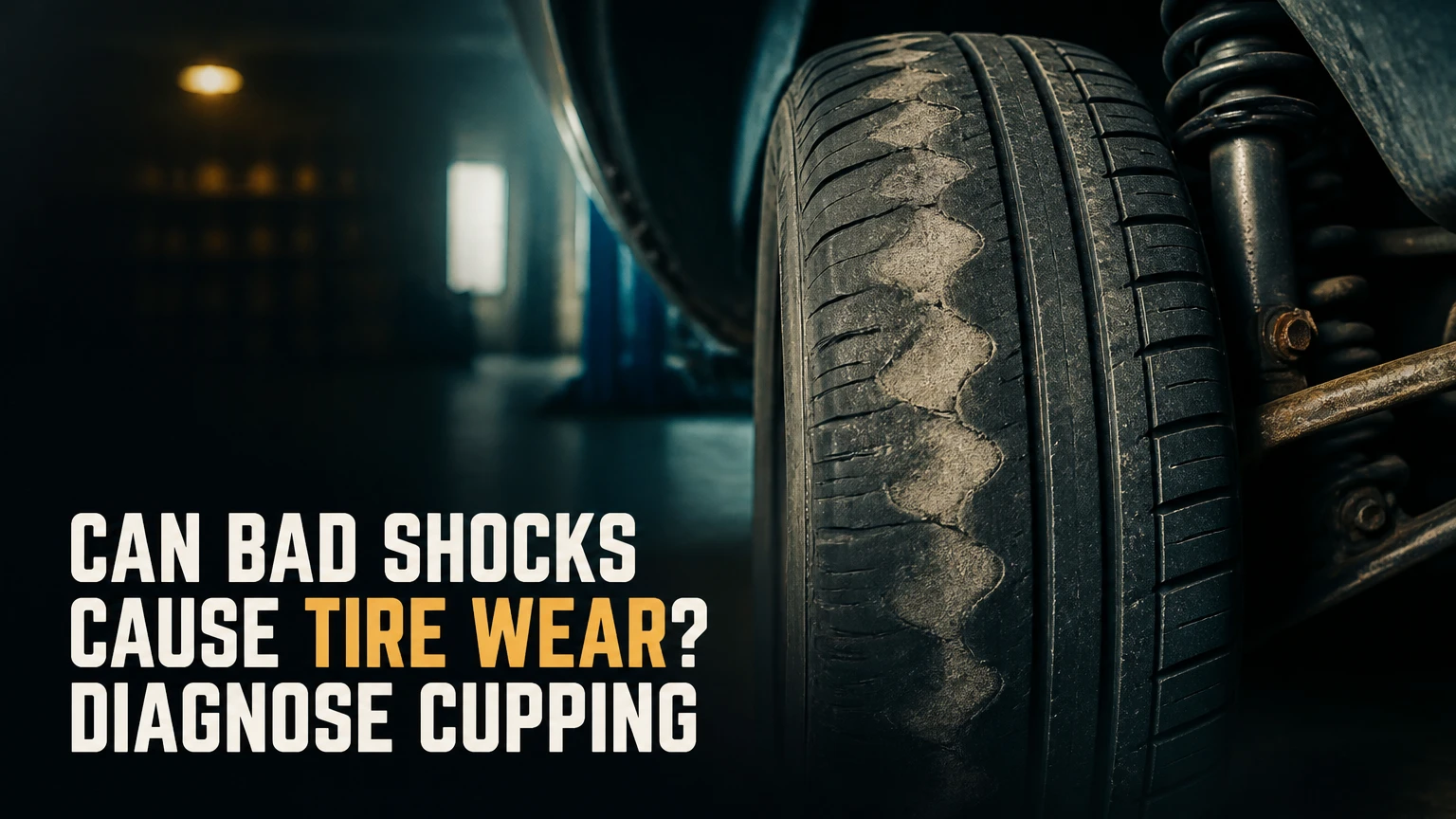 can bad shocks cause tire wear
