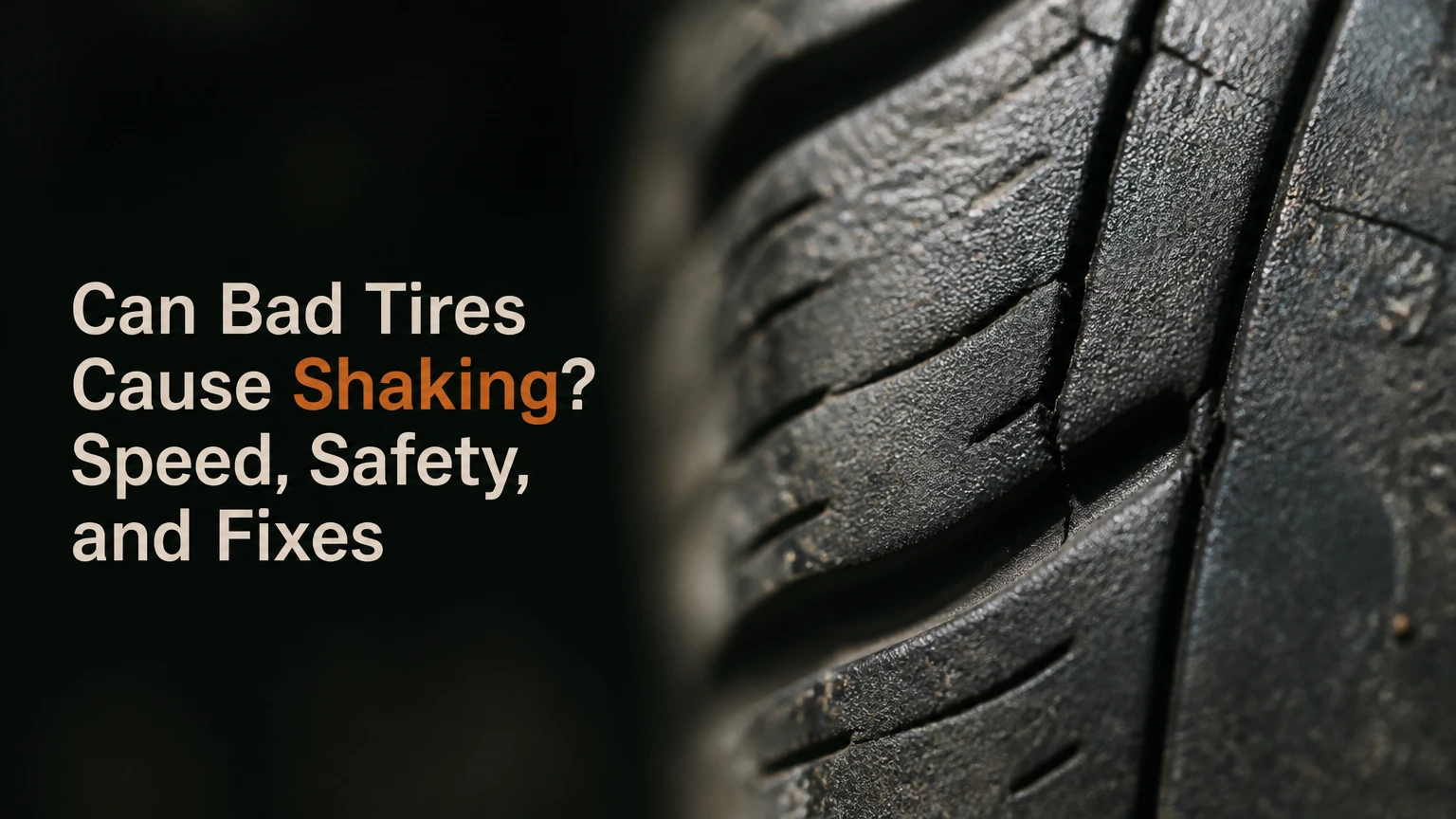 can bad tires cause shaking
