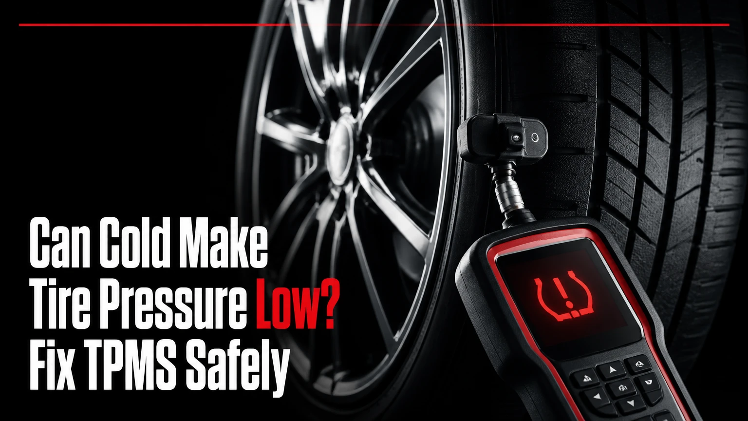 can cold make tire pressure low