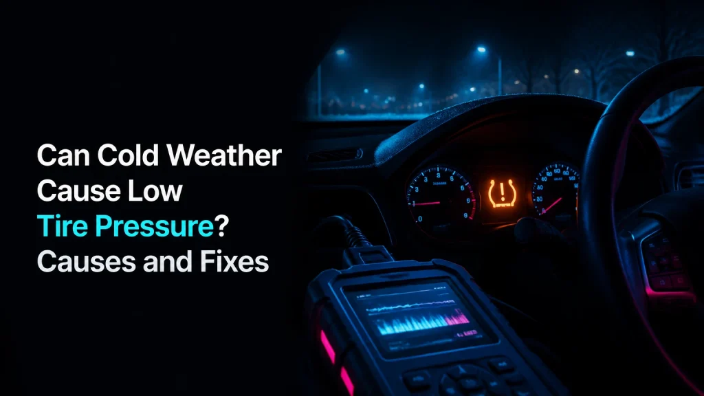 can cold weather cause low tire pressure