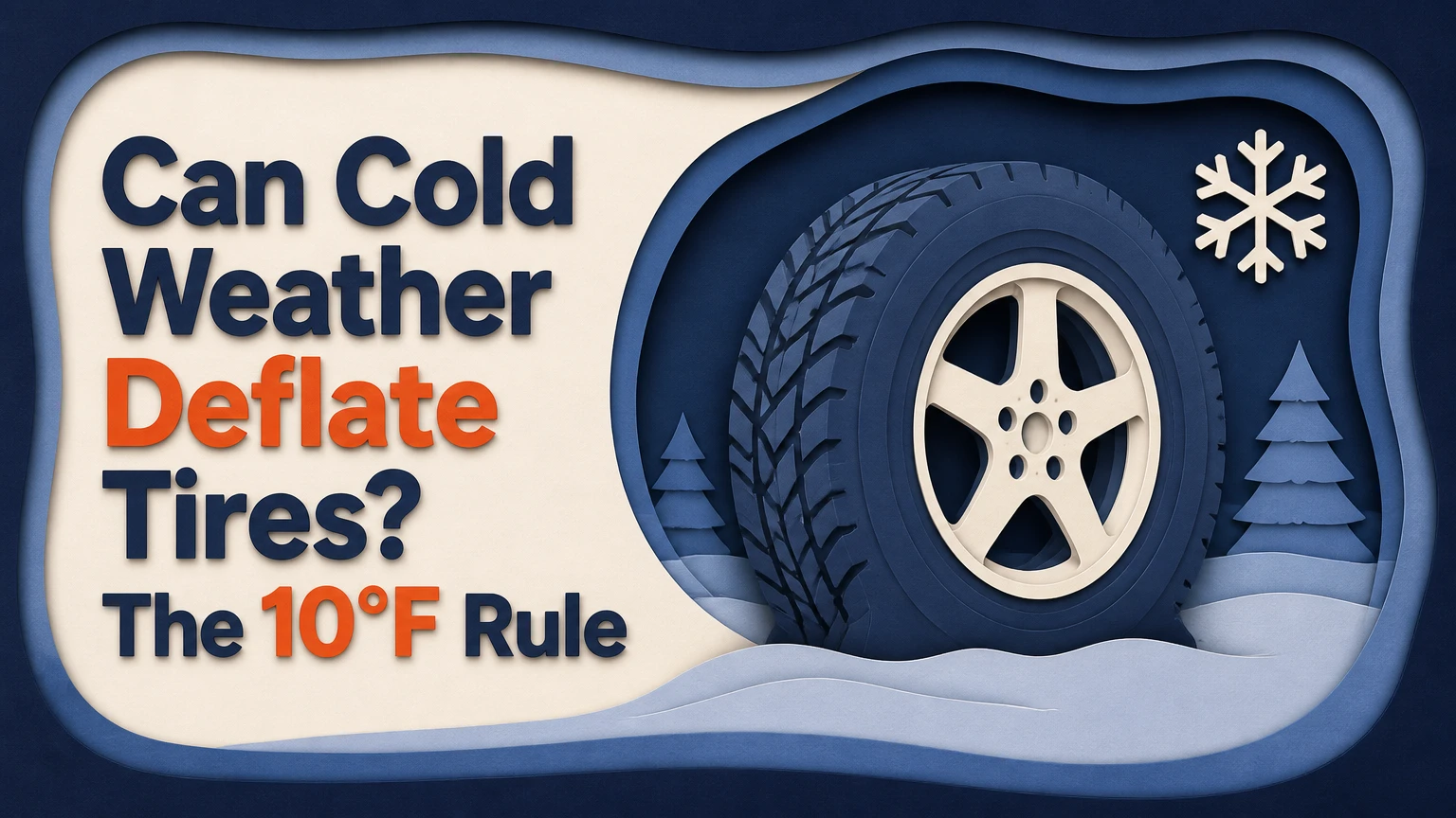 can cold weather deflate tire