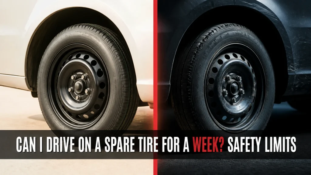 can i drive on a spare tire for a week