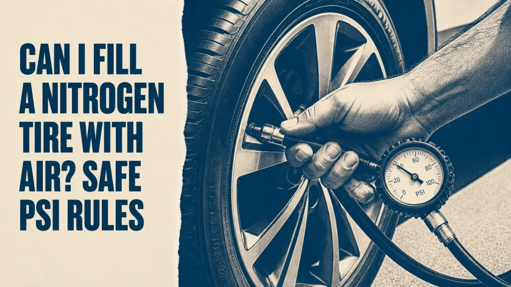 can i fill a nitrogen tire with air
