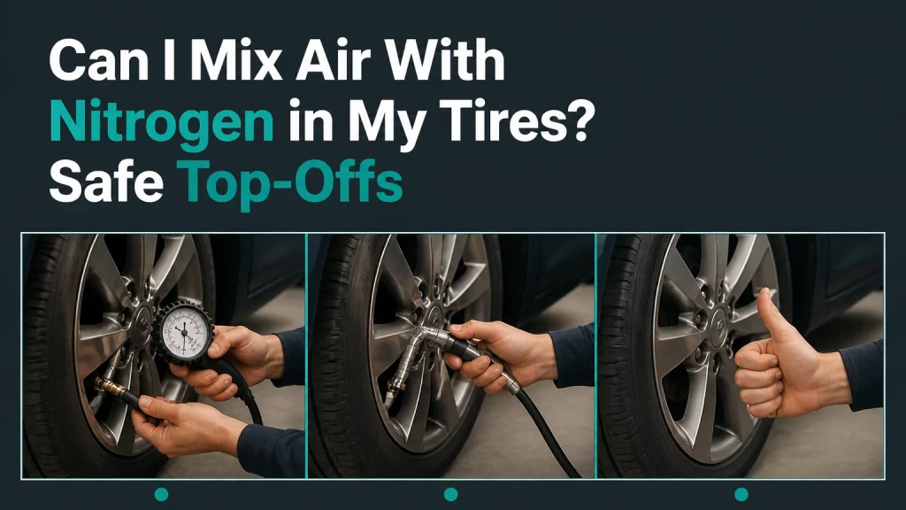 can i mix air with nitrogen in my tires