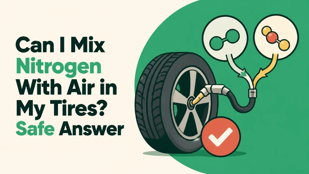 can i mix nitrogen with air in my tires