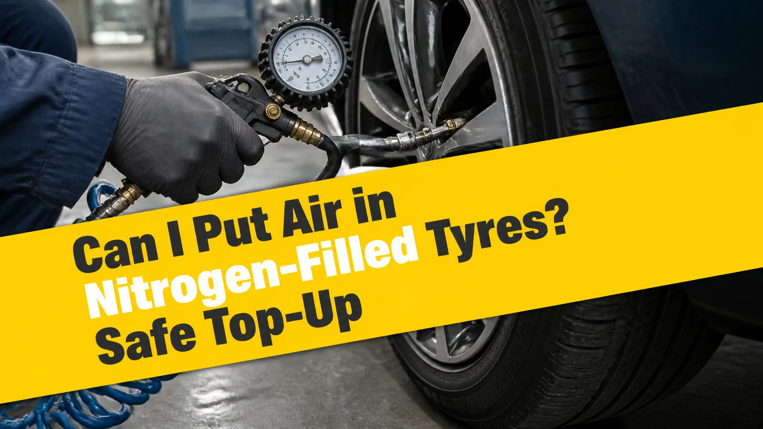 can i put air in nitrogen filled tyres