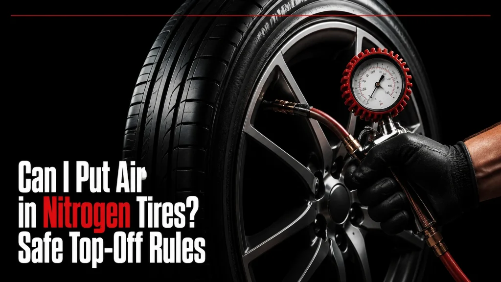 can i put air in nitrogen tires