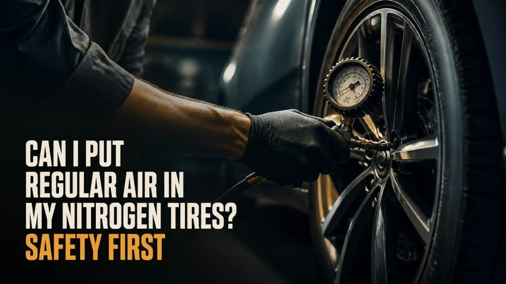 can i put regular air in my nitrogen tires