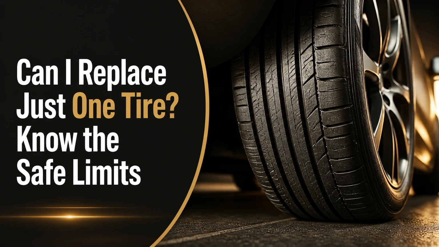 can i replace just one tire