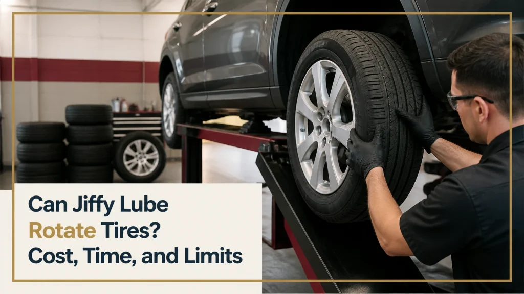 can jiffy lube rotate tires