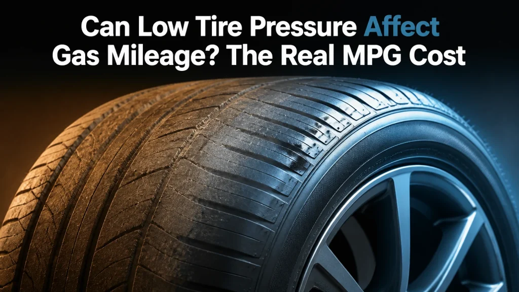 can low tire pressure affect gas mileage