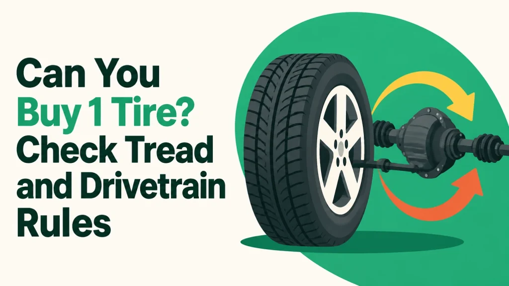 can you buy 1 tire