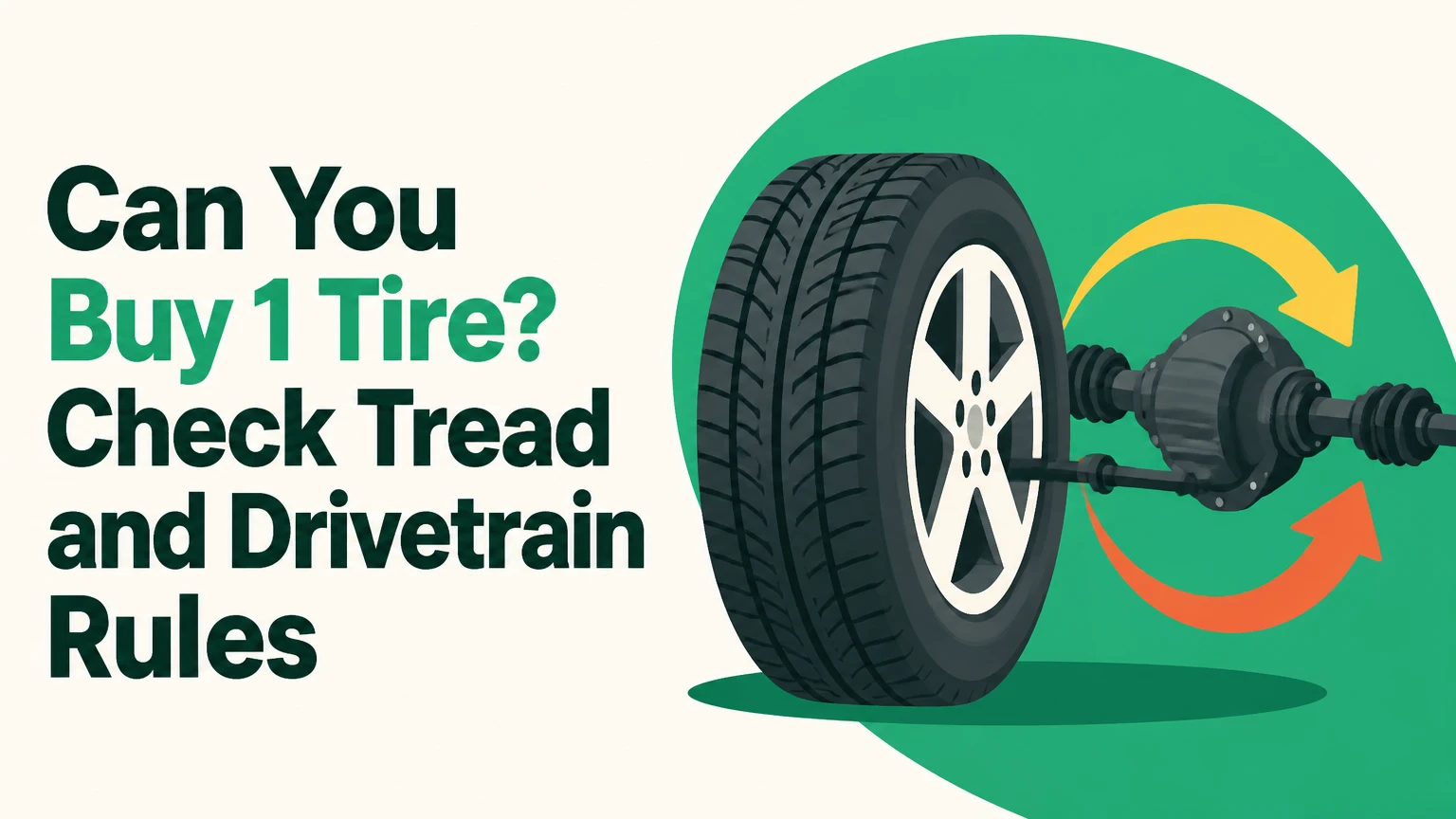 can you buy 1 tire