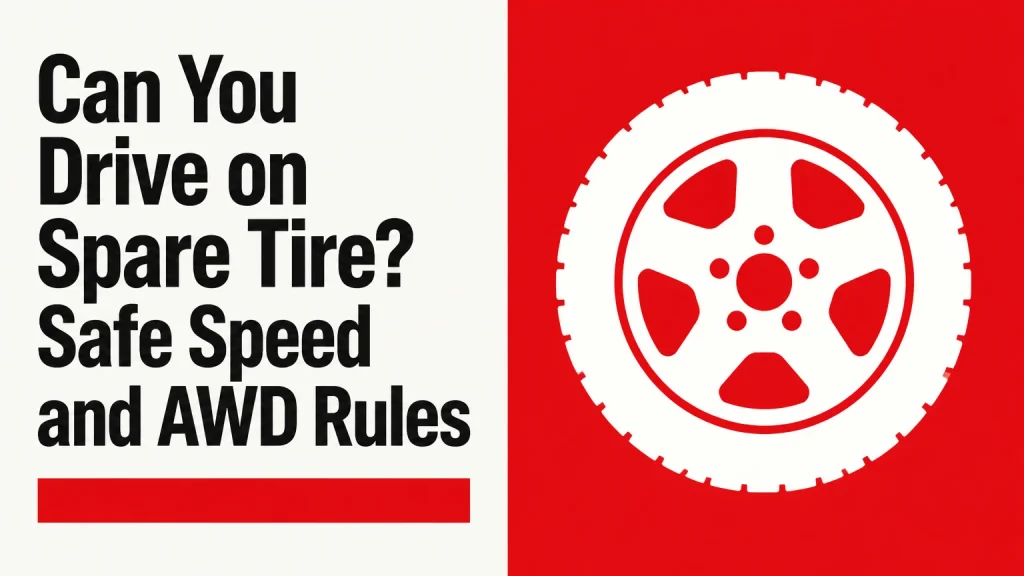 can you drive on spare tire