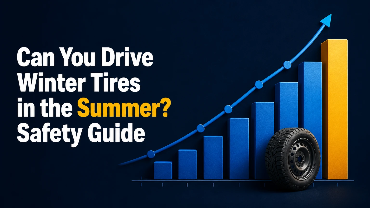 can you drive winter tires in the summer