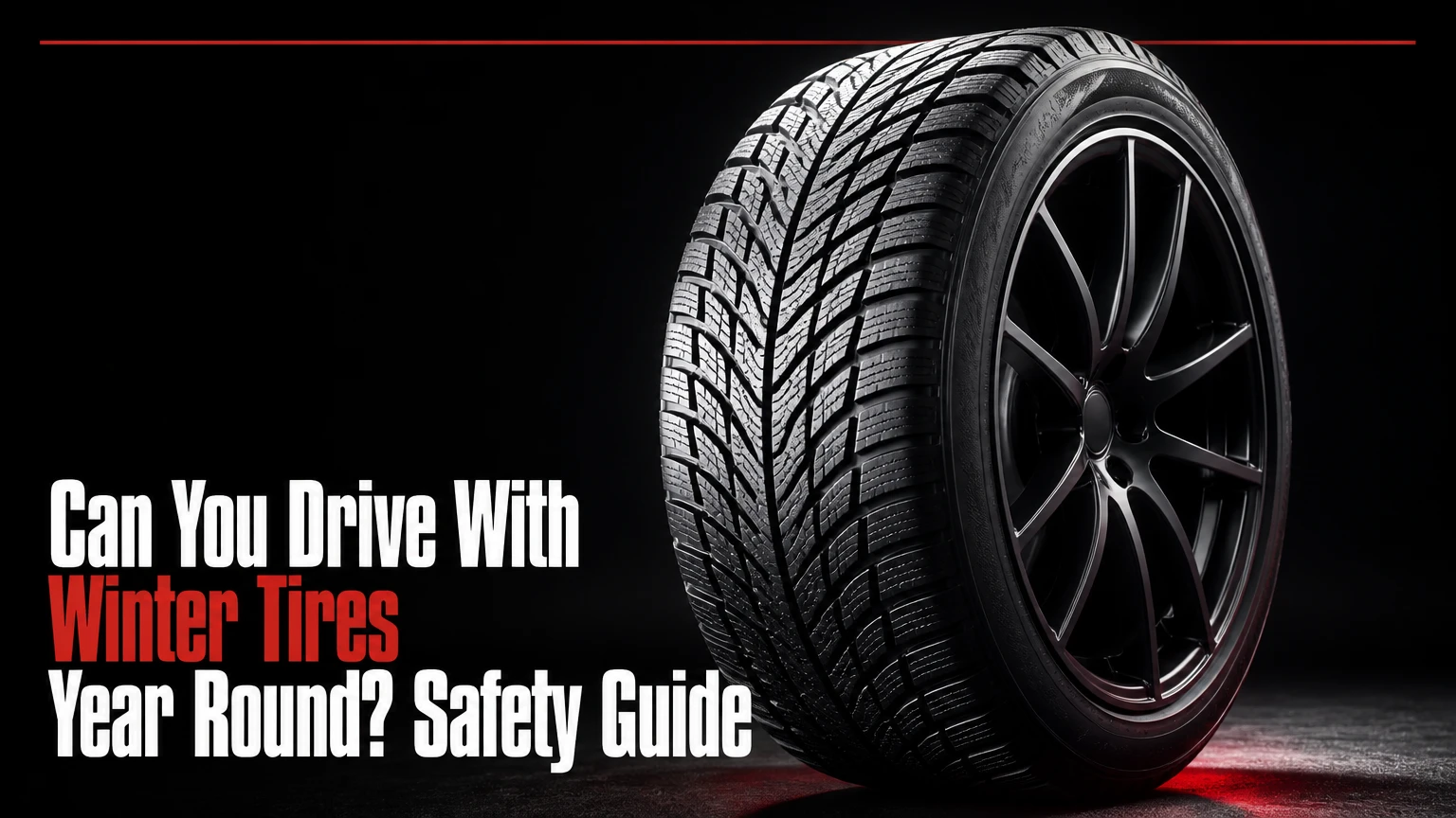 can you drive with winter tires year round