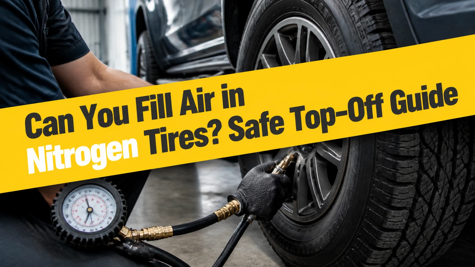 can you fill air in nitrogen tires