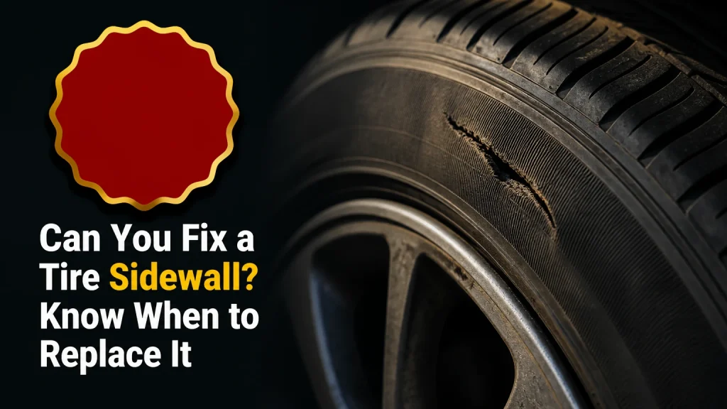 can you fix a tire sidewall