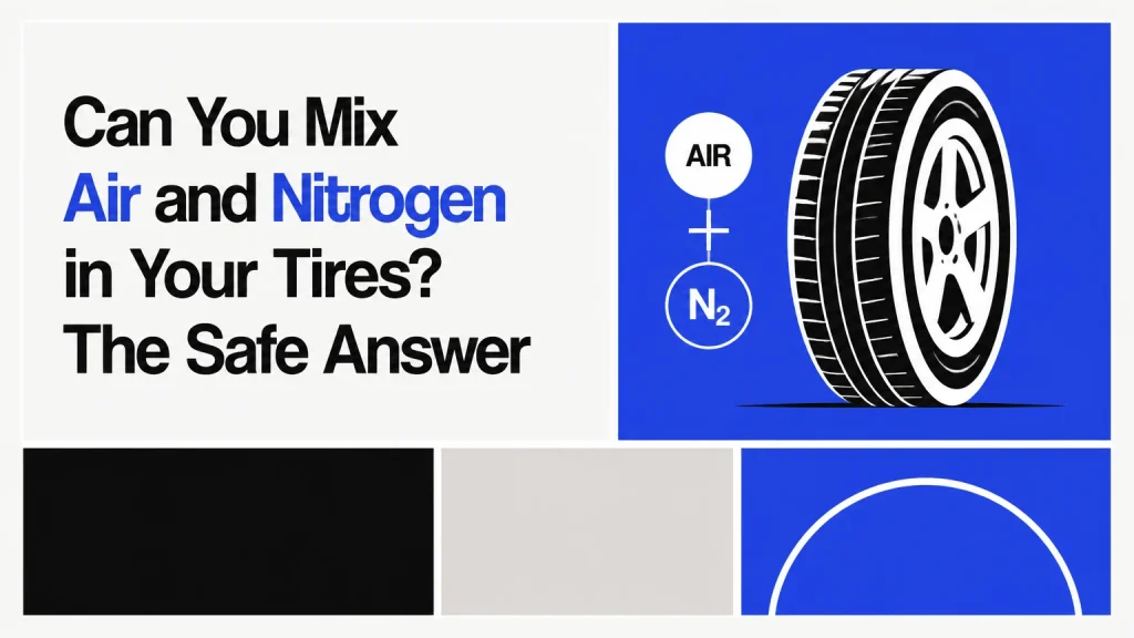 can you mix air and nitrogen in your tires