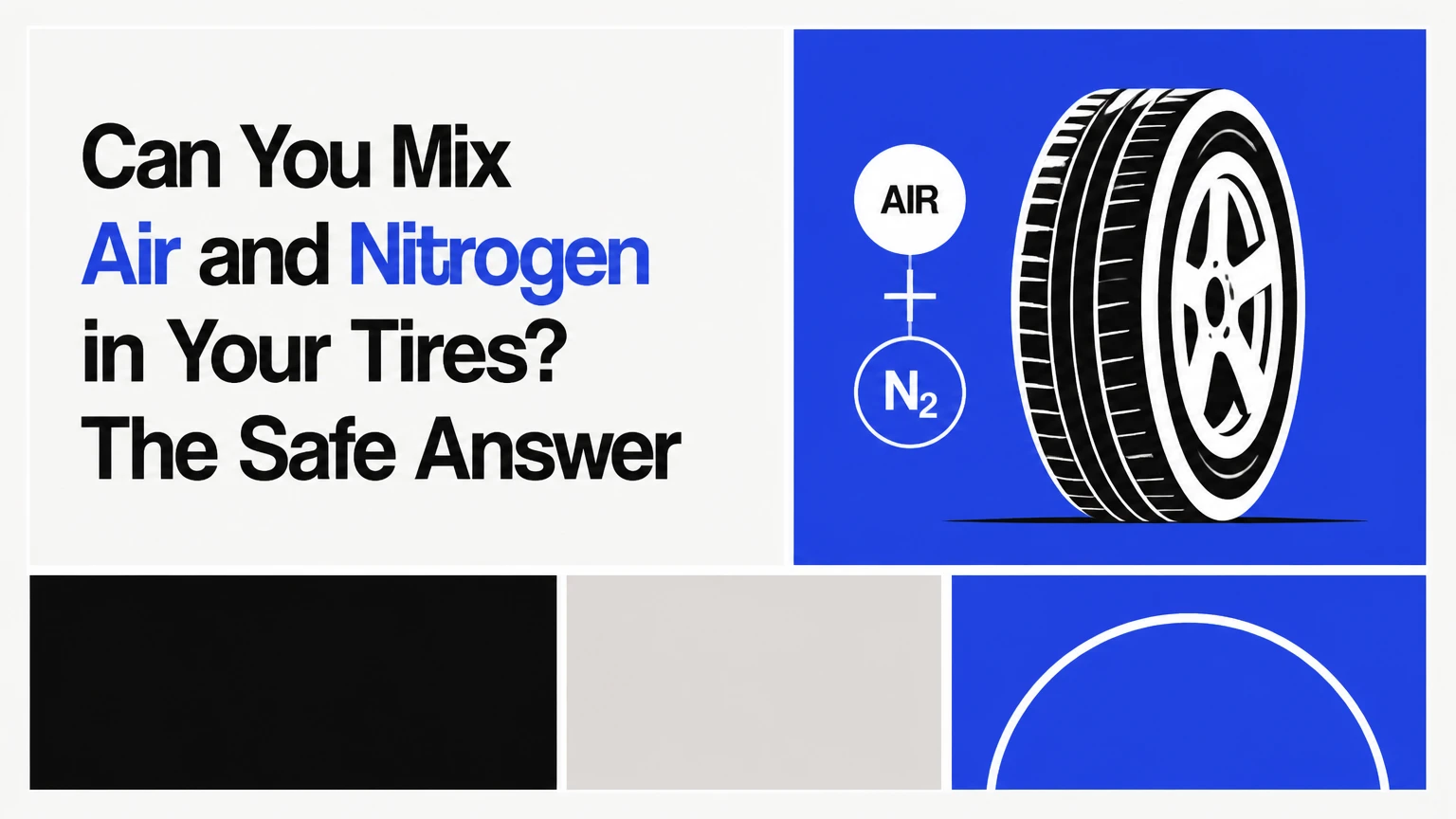 can you mix air and nitrogen in your tires