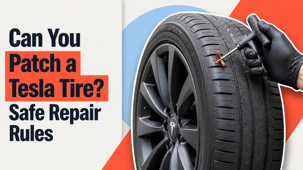 can you patch a tesla tire