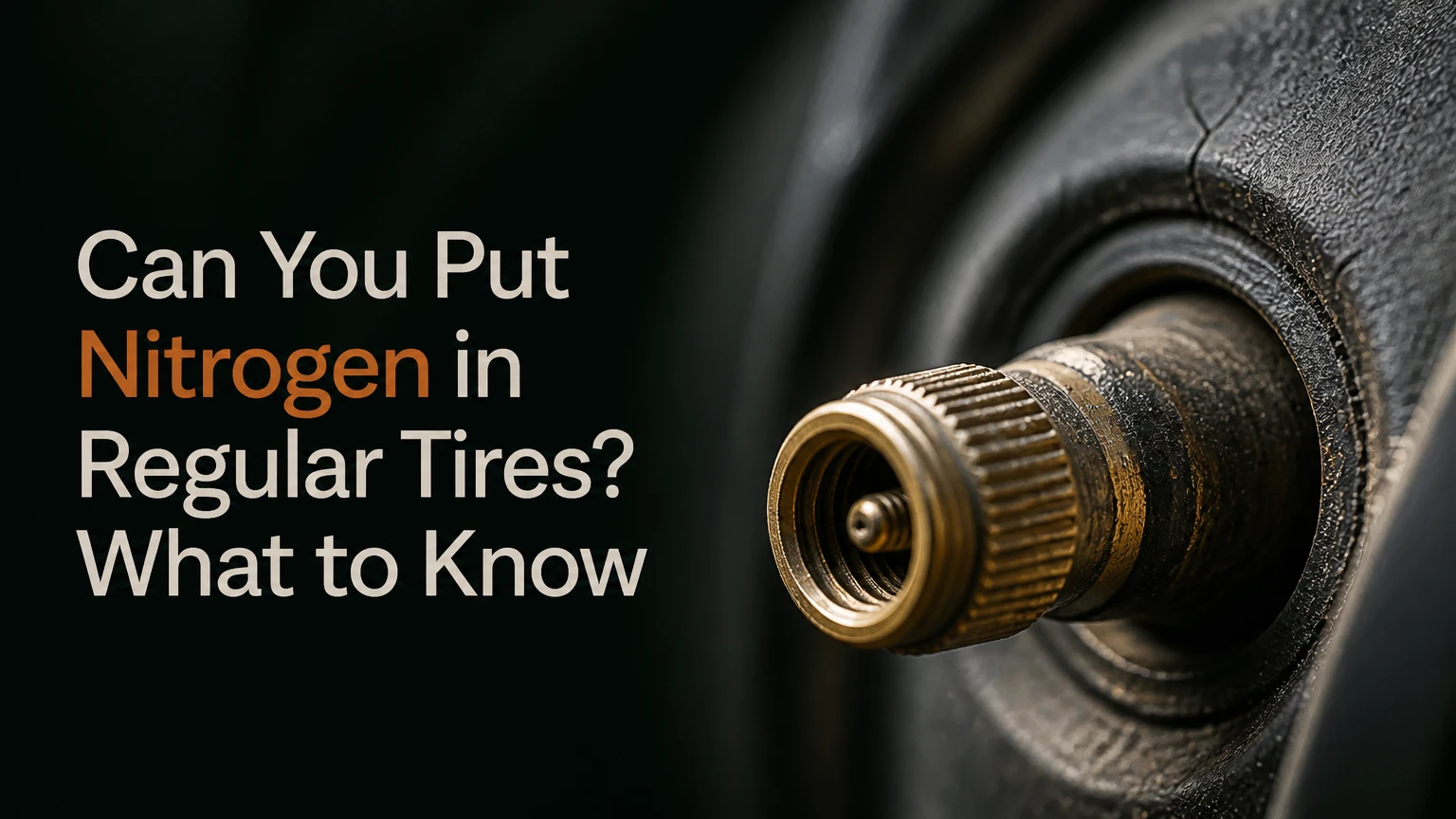 can you put nitrogen in regular tires