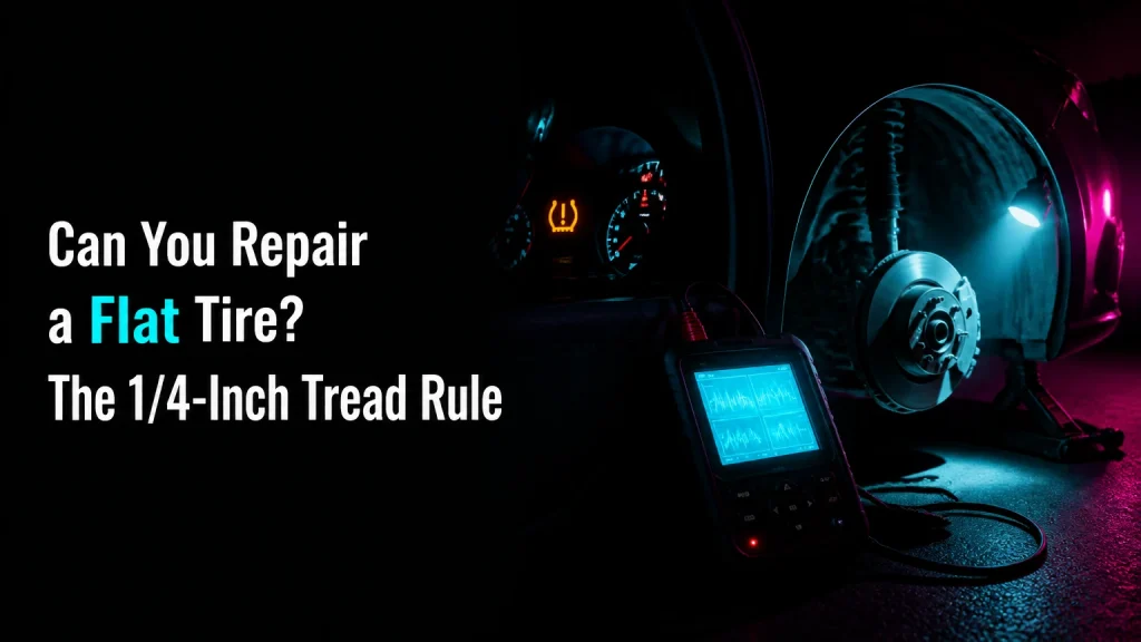 can you repair a flat tire