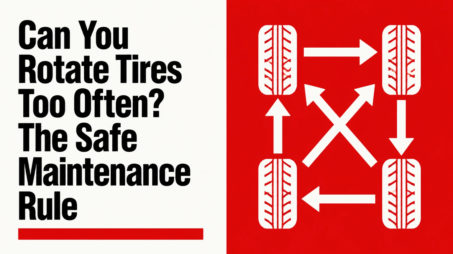 can you rotate tires too often