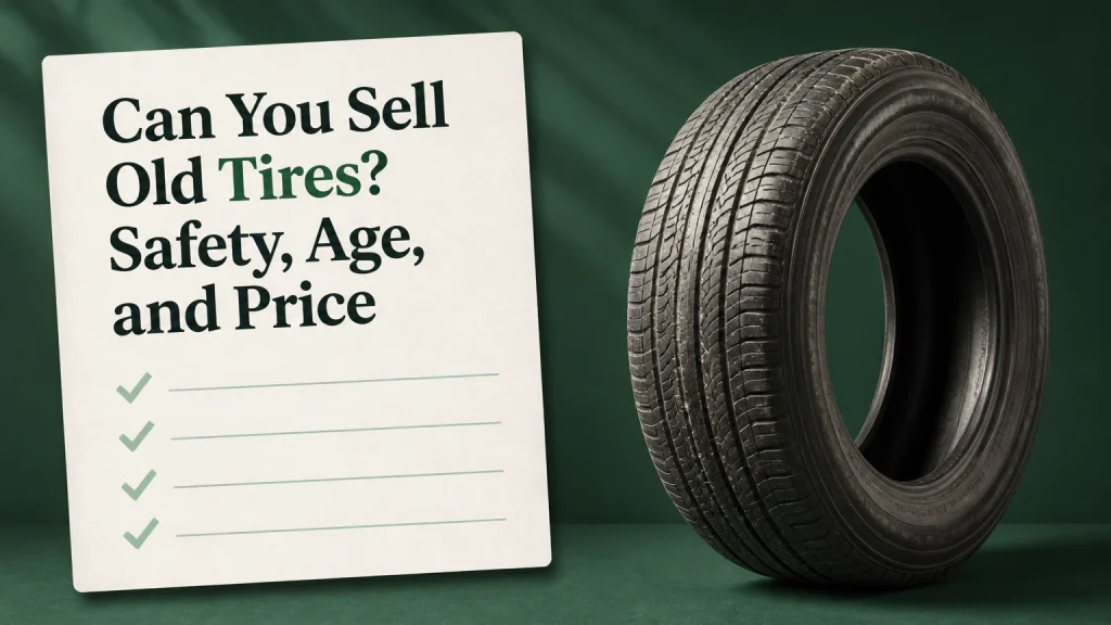 can you sell old tires