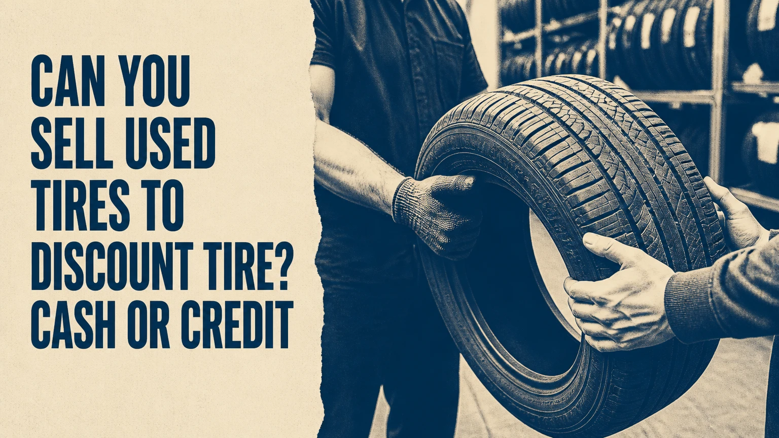 can you sell used tires to discount tire