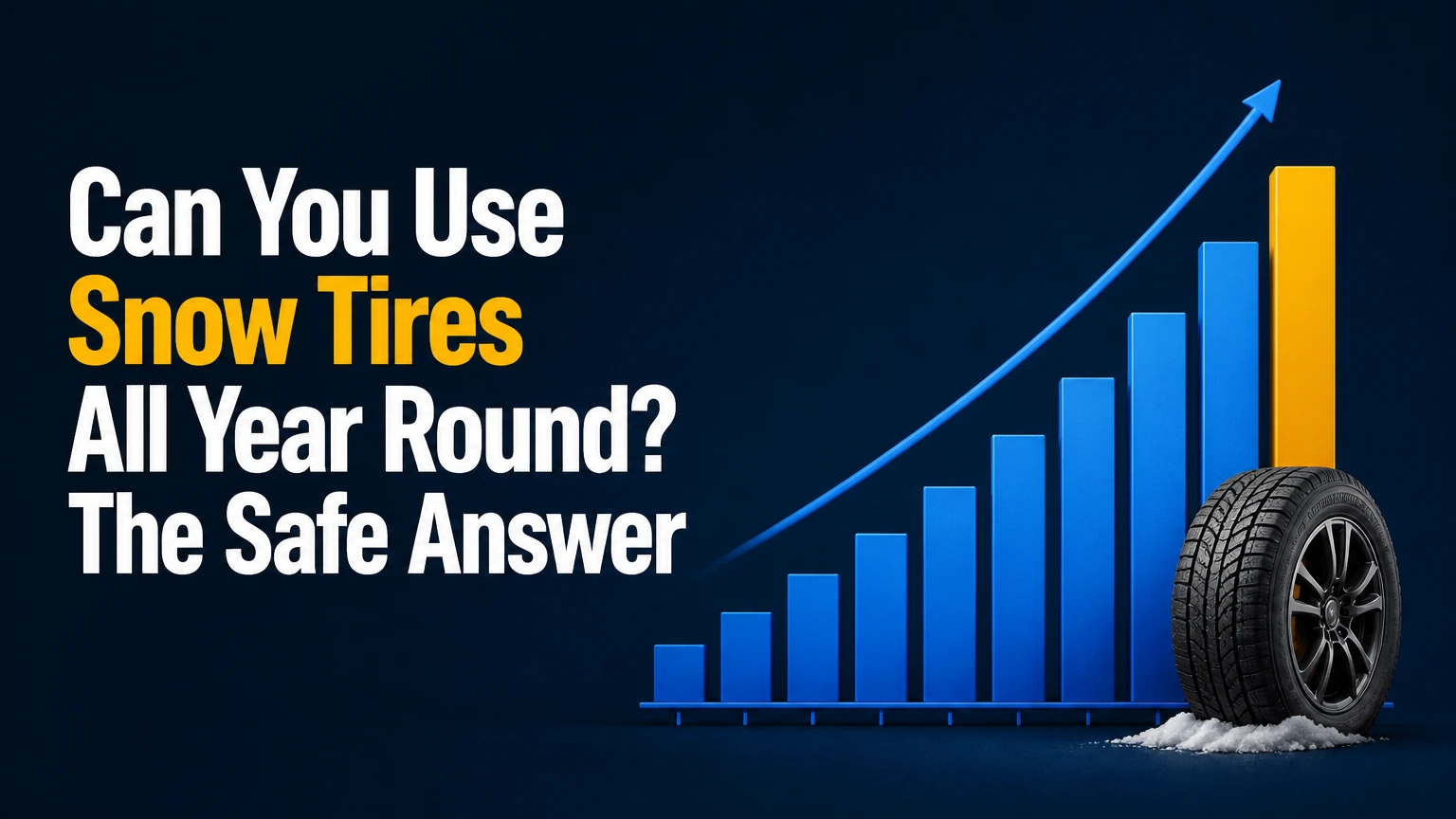 can you use snow tires all year round