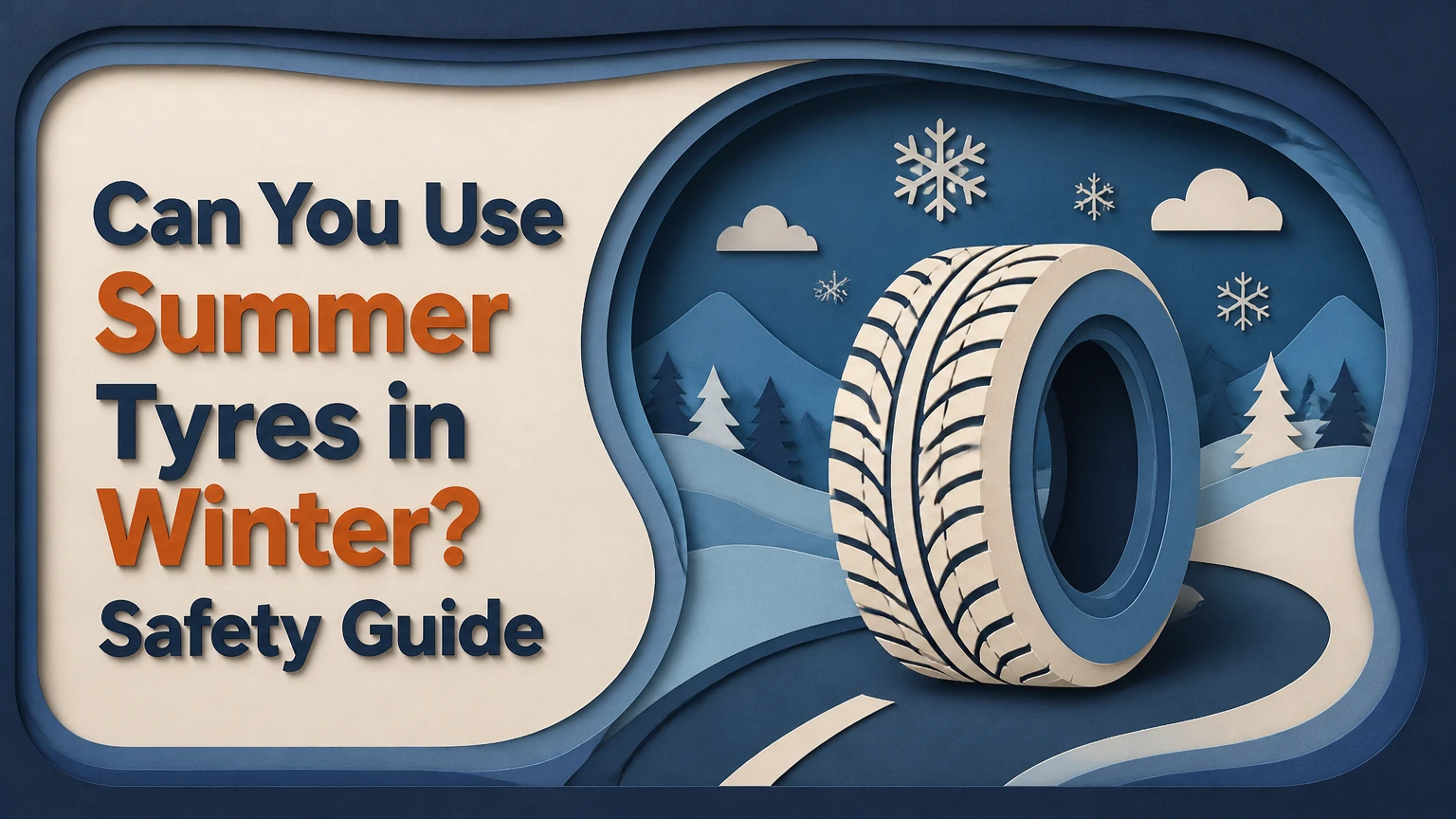 can you use summer tyres in winter