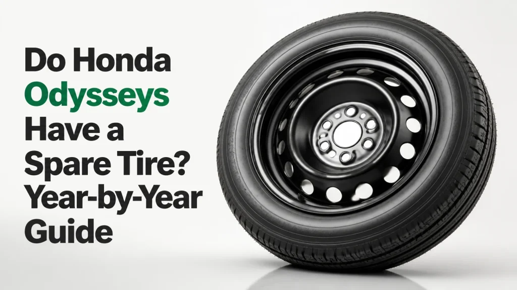 do honda odysseys have a spare tire