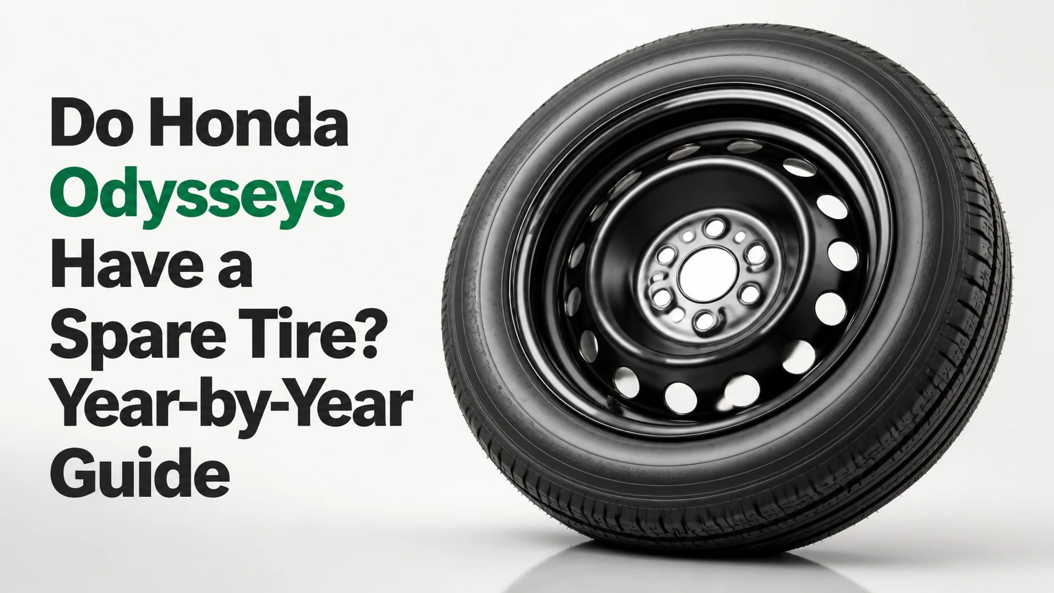 do honda odysseys have a spare tire