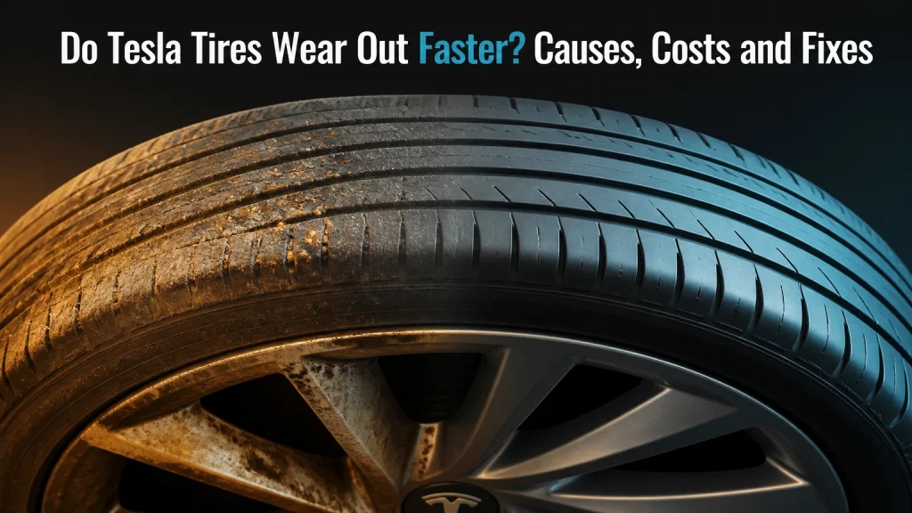 do tesla tires wear out faster