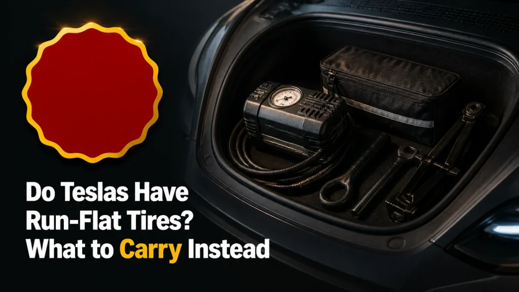 do teslas have run flat tires