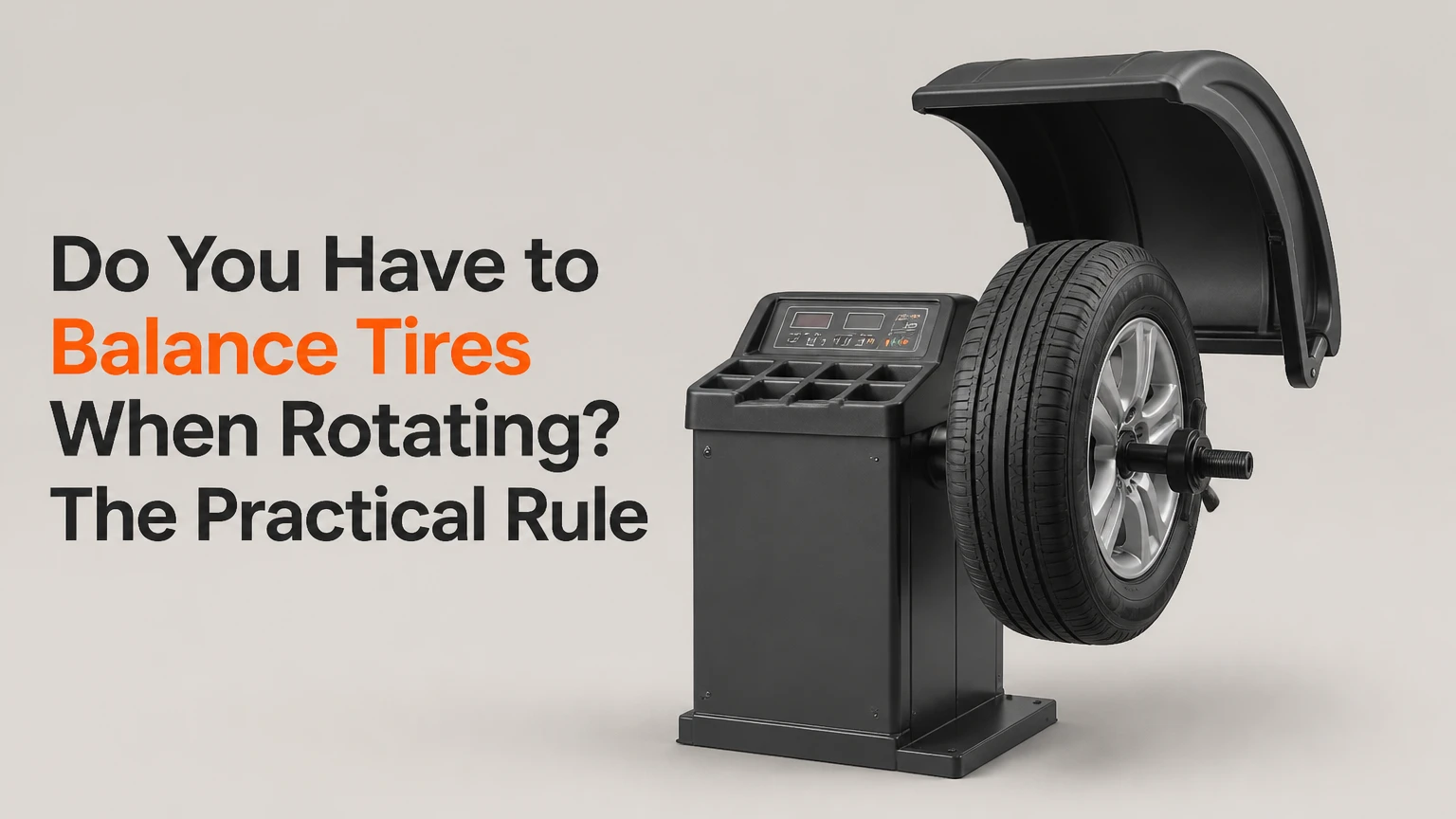do you have to balance tires when rotating