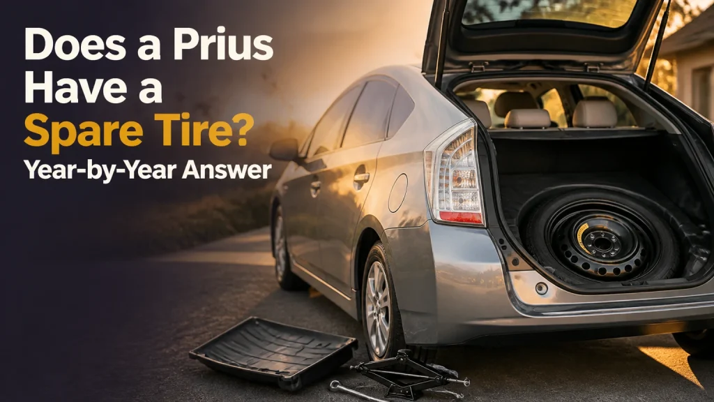 does a prius have a spare tire