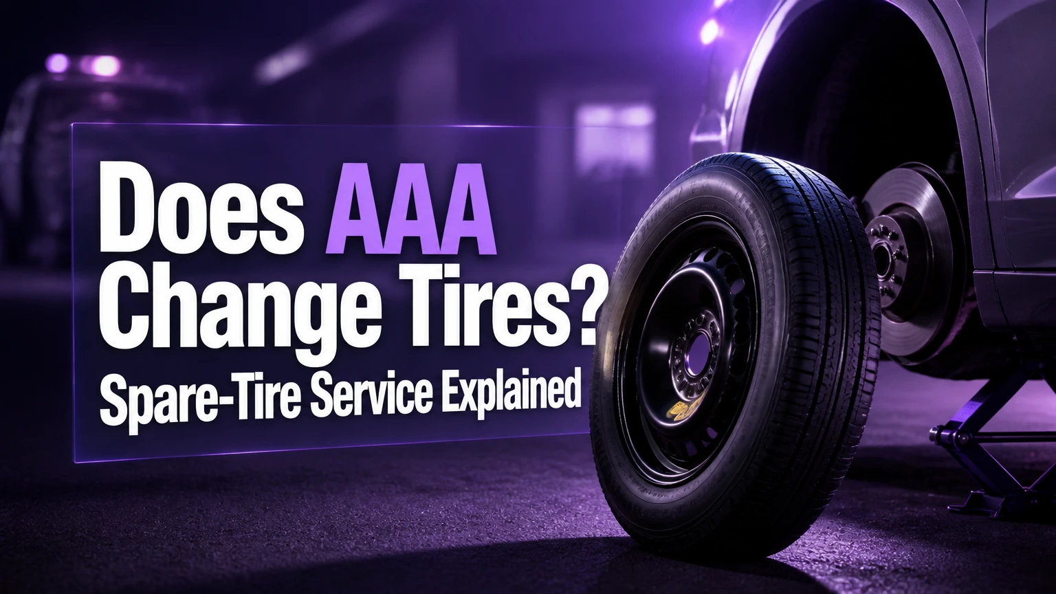 does aaa change tires