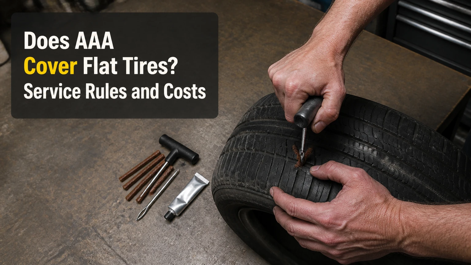 does aaa cover flat tires