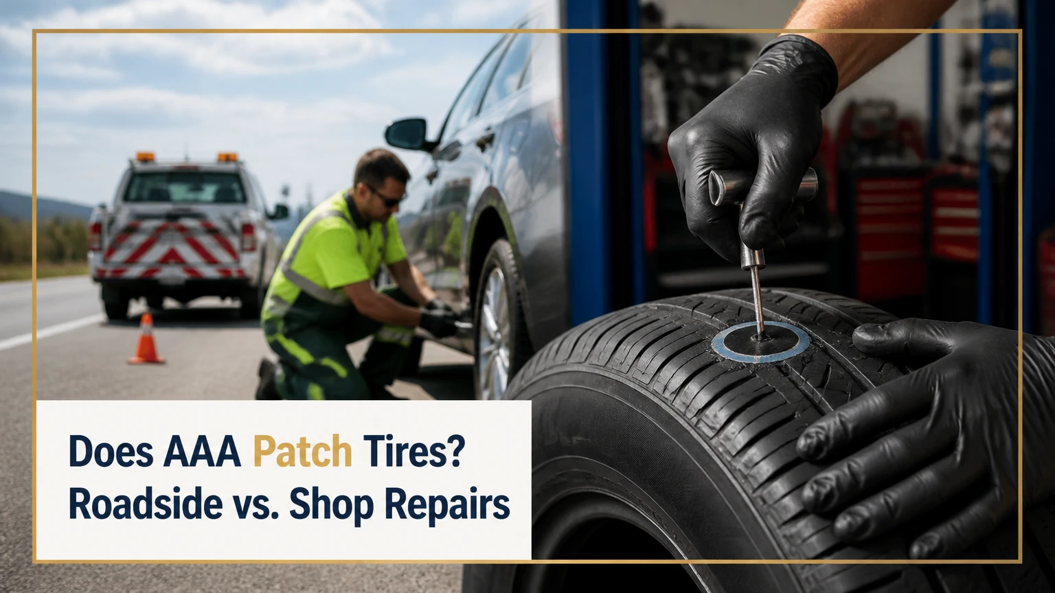 does aaa patch tires