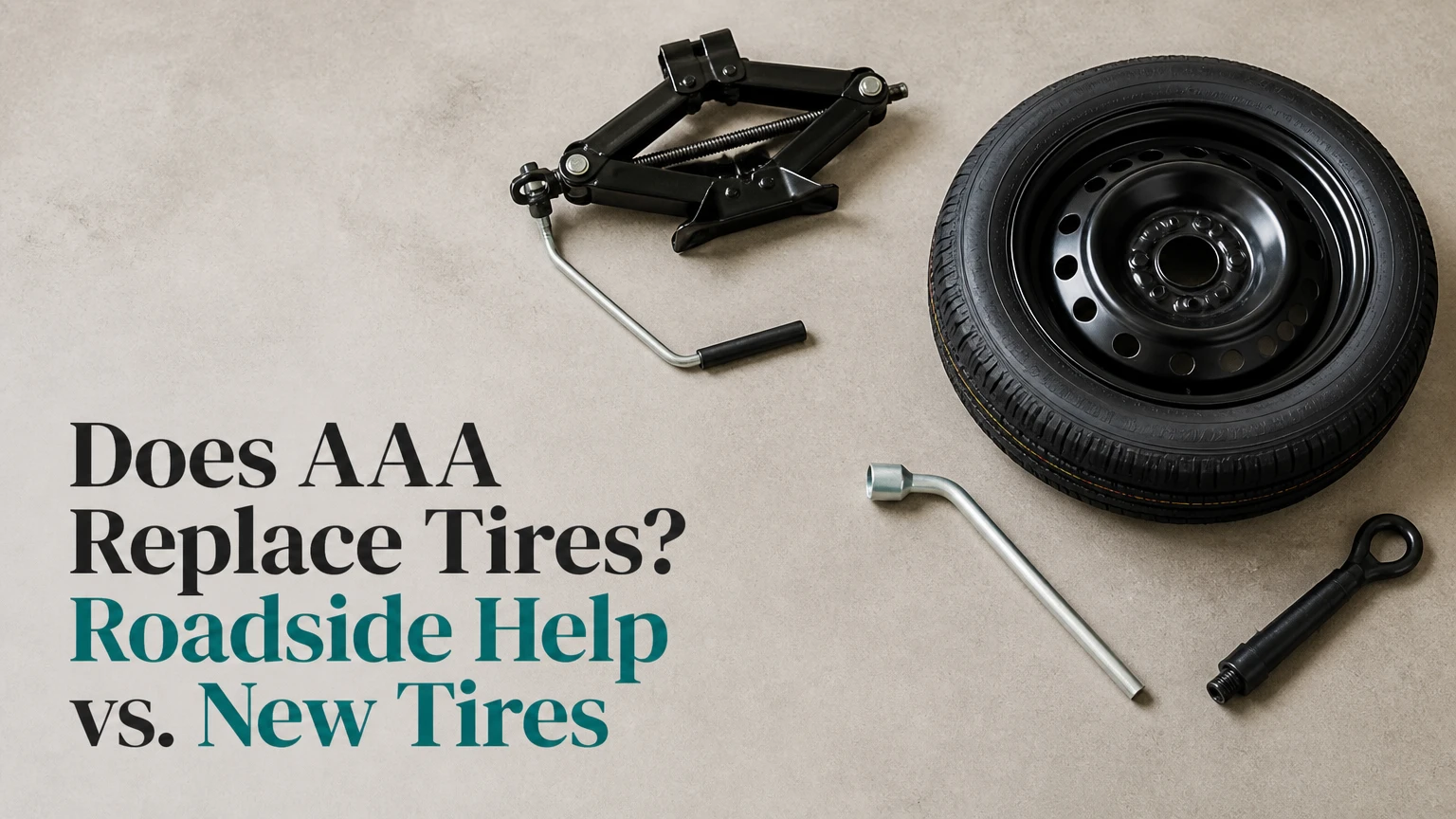 does aaa replace tires
